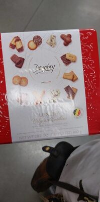 Luxury Belgian Cookies With Real Belgian Chocolate