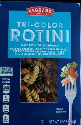 Tri-Color Rotini
