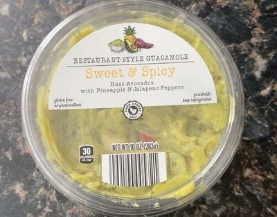 Pineapple Poblano Restaurant-Style Guacamole, Pineapple Poblano