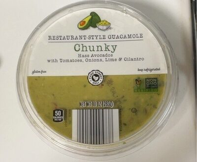 Chunky Restaurant-Style Guacamole, Chunky