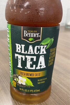 Unsweetened Black Tea, Unsweetened