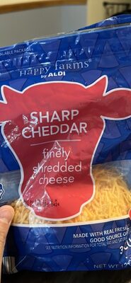 Finely Shredded Sharp Cheddar Cheese, Sharp Cheddar