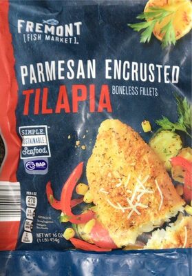 Parmesan Encrusted Tilapia Boneless Fillets, Parmesan