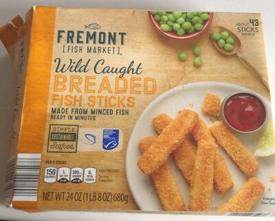 Wild Caught Breaded Fish Sticks