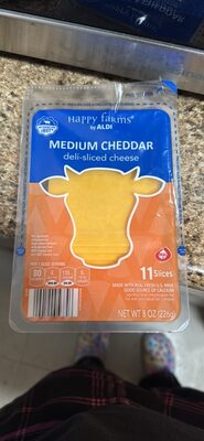 Medium Cheddar Deli-Sliced Cheese, Medium Cheddar