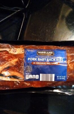 Original BBQ Sauce Pork Baby Back Ribs