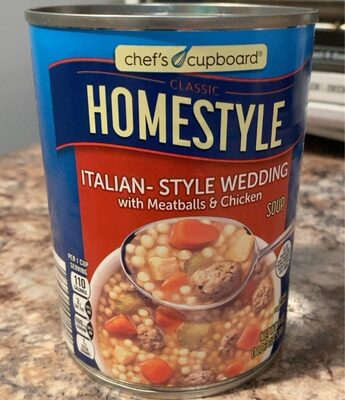Italian-Style Wedding With Meatballs & Chicken Soup, Italian-Style Wedding With Meatballs & Chicken
