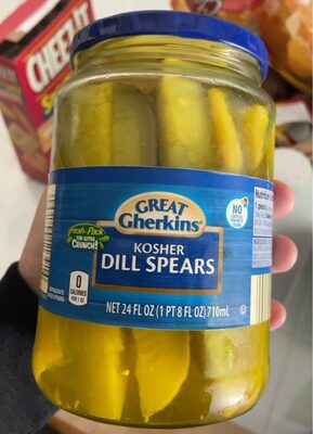 Kosher Dill Spears, Kosher Dill