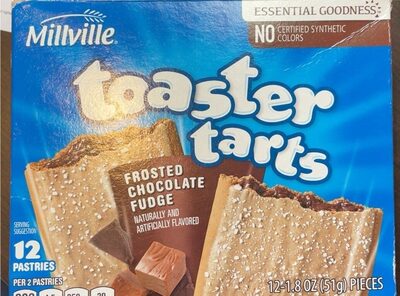 Frosted Chocolate Fudge Flavored Pastries, Frosted Chocolate Fudge