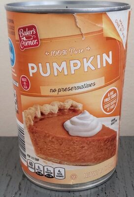 100% Pure Pumpkin