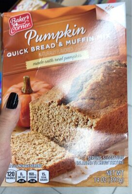 Pumpkin Flavored Quick Bread & Muffin Mix, Pumpkin