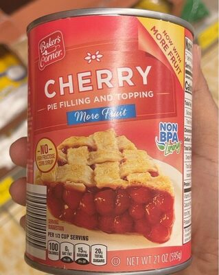 Cherry Pie Filling And Topping, Cherry