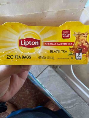 Black Tea Bags, Black