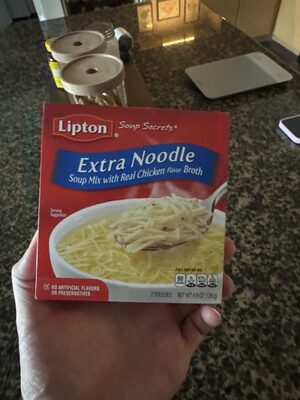 Extra Noodle Soup Mix With Real Chicken Flavor Broth, Extra Noodle With Real Chicken