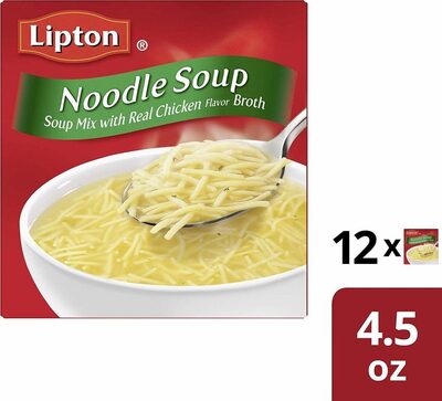 Noodle Soup Mix With Real Chicken Flavor Broth, Noodle
