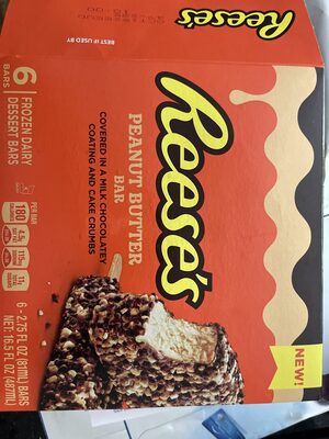 Reese's Flavored Peanut Butter Frozen Dessert Bars, Reese's