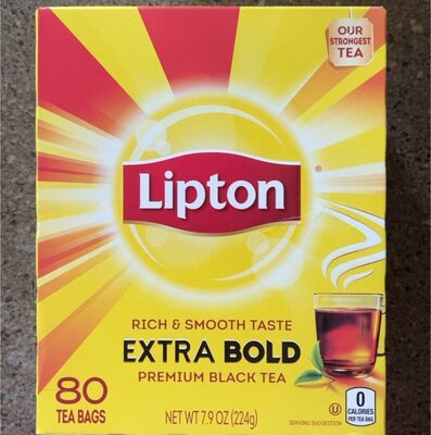 Extra Bold Premium Black Tea Bags, Extra Bold