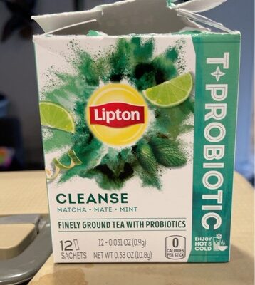 Cleanse Finely Ground Tea With Probiotics Sachets, Cleanse