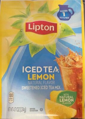 Lemon Sweetened Iced Tea Mix, Lemon