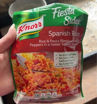 Spanish Rice & Pasta Blend With Bell Peppers In A Sweet Tomato Sauce, Spanish