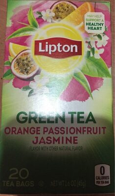 Orange Passionfruit Jasmine Green Tea Bags, Orange Passionfruit Jasmine