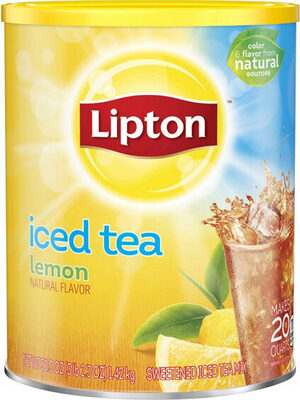 Lemon Sweetened Iced Tea Mix, Lemon