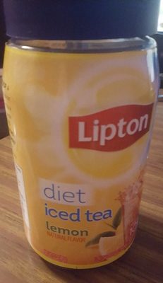 Lemon Low Calorie Diet Iced Tea Mix, Lemon