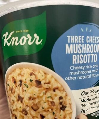 Three Cheese Mushroom Risotto, Three Cheese; Mushroom