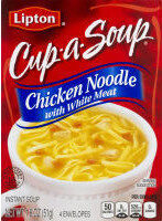 Chicken Noodle With White Meat Instant Soup, Chicken Noodle