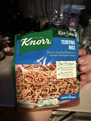 Teriyaki Rice & Pasta Blend In A Sweet Teriyaki Sauce, Teriyaki