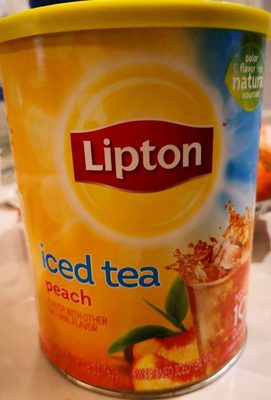 Peach Sweetened Iced Tea Mix, Peach