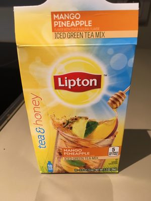 Mango Pineapple Iced Green Tea Mix, Mango Pineapple