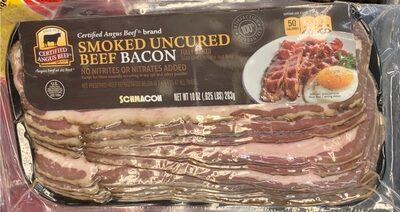 Smoked Uncured Beef Bacon