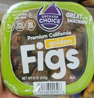 Orchard Choice Premium California Golden Figs 8 oz Container