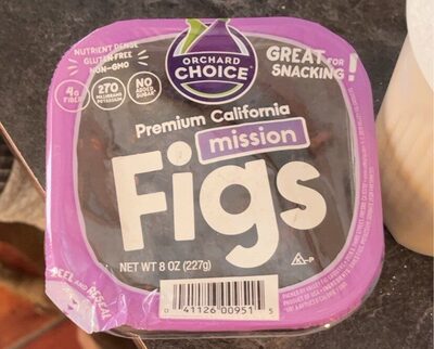 Orchard Choice Premium California Mission Figs 8 oz Container