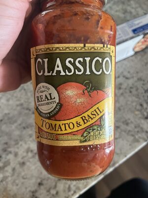 Tomato & Basil Pasta Sauce, Tomato; Basil
