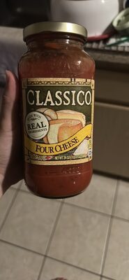 Four Cheese Pasta Sauce, Four Cheese