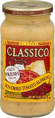 Sun-Dried Tomato Alfredo Pasta Sauce, Sun-Dried Tomato Alfredo