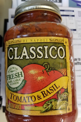 Tomato & Basil Pasta Sauce, Tomato & Basil