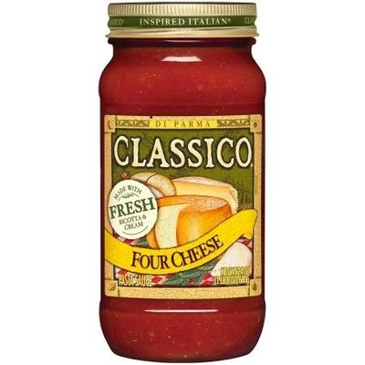 Four Cheese Pasta Sauce, Four Cheese