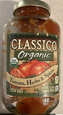 Tomato, Herbs & Spices Organic Pasta Sauce, Tomato, Herbs & Spices