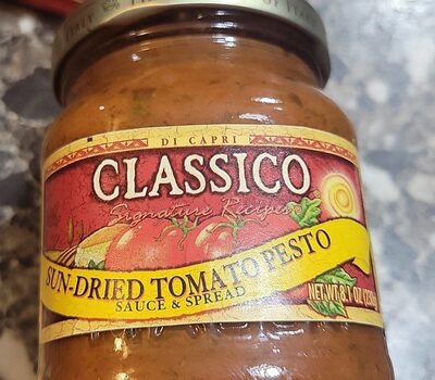 Sun-Dried To Pesto Sauce & Spread, Sun-Dried Tomato Pesto