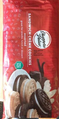 Assorted Sandwich Creme Cookies, Assorted