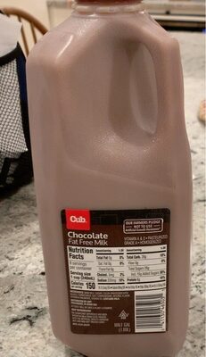 Chocolate Fat Free Milk, Chocolate