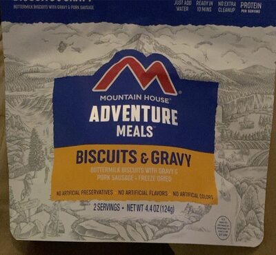 Biscuits & Gravy Buttermilk Biscuits With Gravy & Pork Sausage, Gravy & Pork Sausage