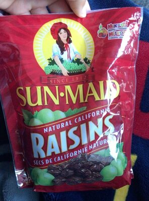 Sun-Maid Raisins Secs De La Californie - Sac Stand-Up Resealable 375g