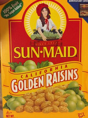 Sun-Maid California Golden Raisins 15 oz Bag in a Box