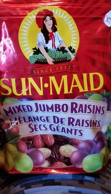 California Mixed Jumbo Raisins, California Mixed