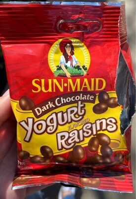 Sun-Maid Chocolate Yogurt Covered Raisins 1.5oz Bag