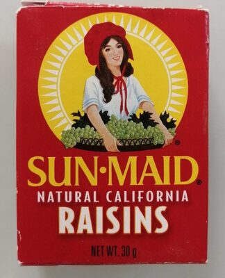 Sun-Maid California Sun-Dried Raisins 6-Pack/1.33oz Cartons